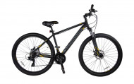 Велосипед Comanche Prairie 27 Disc 1.2 19", сірий-жовтий Велосипед Comanche Prairie 27 Disc 1.2 19