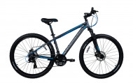 Велосипед Comanche Prairie 27 Comp 19", сірий-синій Велосипед Comanche Prairie 27 Comp 19