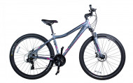 Велосипед Comanche Orinoco 27 L Disc 19", сірий-рожевий Велосипед Comanche Orinoco 27 L Disc 19